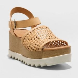 Tan Alba Platform Heels